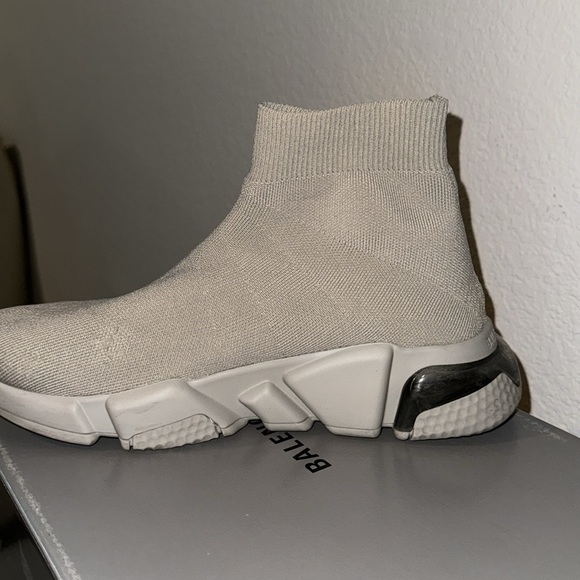 Sped LT Clear Balenciaga Sock Shoe - Picture 5 of 6